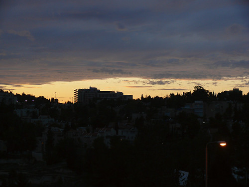 sunset israel jerusalem hebrewuniversity
