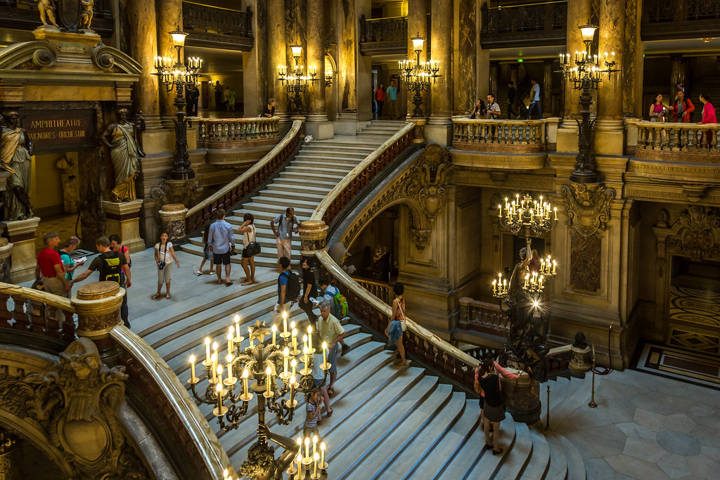 The Grand Staircase of the Palais Garnier