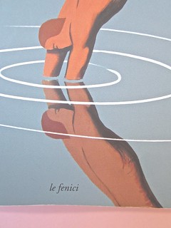 André Aciman, Chiamami col tuo nome. Guanda 2014. grafica di Guido Scarabottolo; illustrazione Giovanni Mulazzani. Copertina (part.), 2