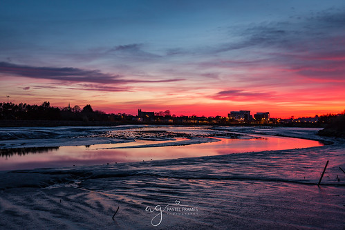 dundalk colouth ireland riverside river sunset colours nature canon5dmark3 2470mm