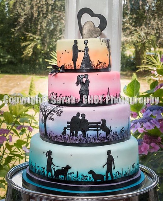 Cake by Rendell's painted cakes