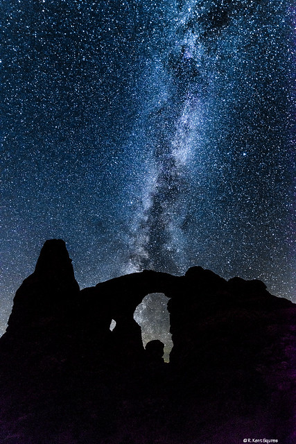 Milky Way and Turret Arch