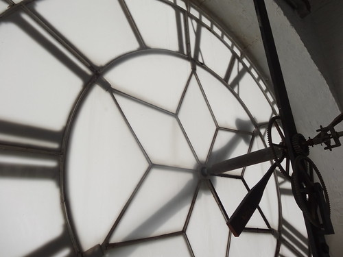 05q - Back of clock at  Cally Clocktower