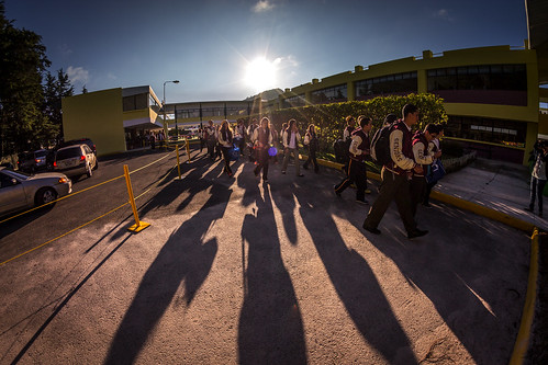 school urban sun sunrise shadows guatemala wideangle seniors cpa