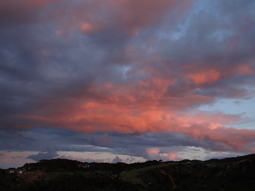 sunset new zealand nouvellezélande clouds sky