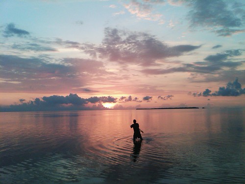 sea sunrise fishing belize