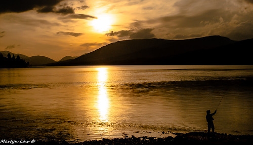 sunset scotland fishing nikon nikond100 flyfishing trout fortwilliam locheil scottishlandscape scotlandslandscape