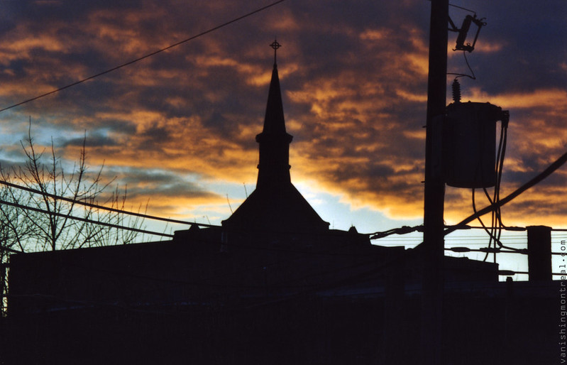 St-Thomas Moore church at sunset (2004) 2