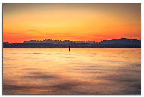 sunset italy lake water ngc lakegarda 2014 d600 nikonfxshowcase