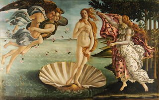 Sandro Botticelli, La nascita di Venere. c.1486.