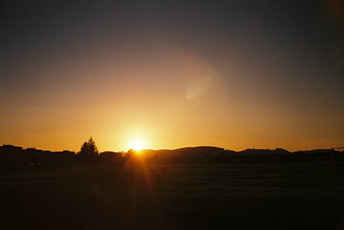 Lochside sunset