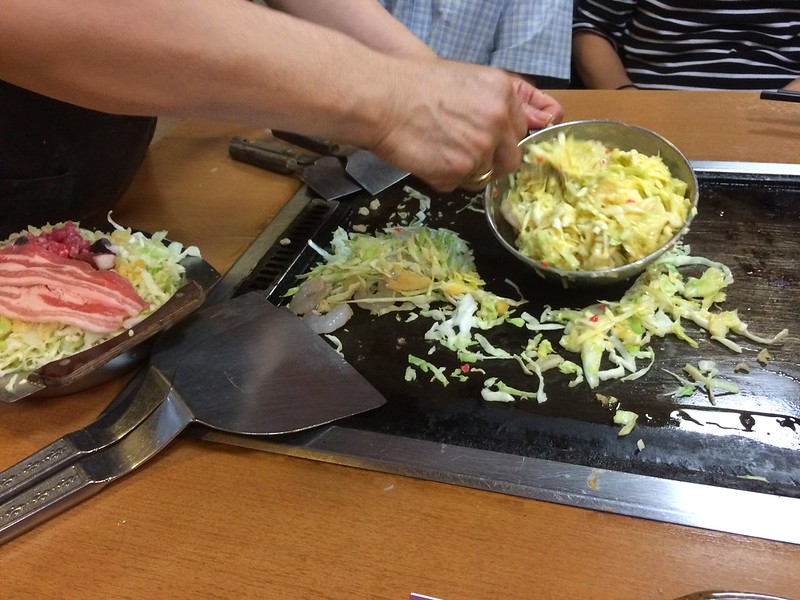 Okonomiyaki. For use in a blog post.