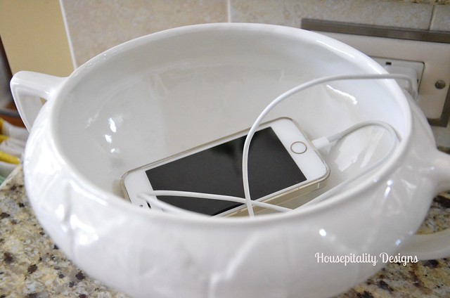 Soup Tureen Phone Charging Station-Housepitality Designs