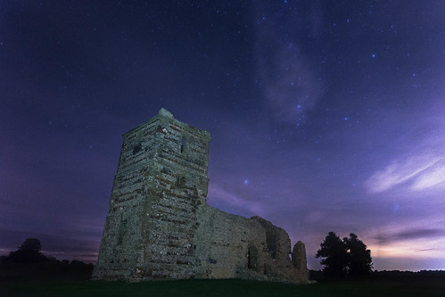 church night stars photography ruins astrophotography dorset poole knowlton pjackson harbourviewphotography