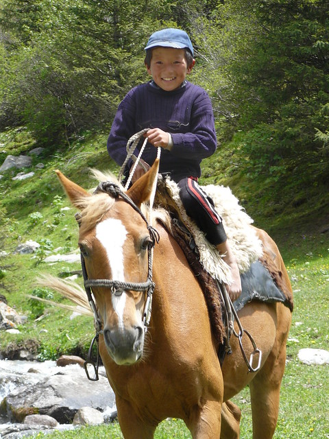 Petit Kyrgyz cavalier