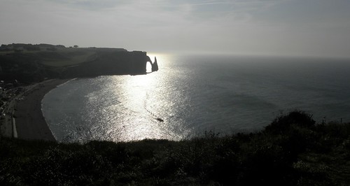 light sea france beach coast arch cliffs normandie normandy étretat 2014 seinemaritime rockwolf portelaval