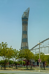 aspire tower at Doha  sports center