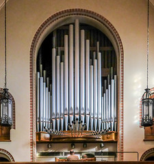 A Casavant Frères, Limitée organ installed in a l985 renovation.