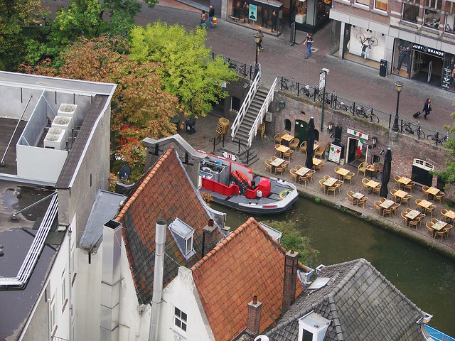 Oudegracht from above