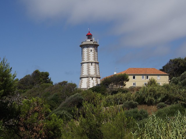 lighthouse, Guia, Cascais, Portugal, travel