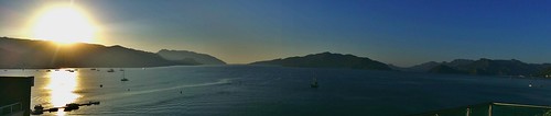 blue sea sky panorama sunlight mountain beach sunrise turkey boat panoramic mount turkish marmaris blueish