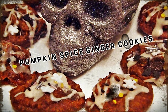 Pumpkin Spice Ginger Cookies