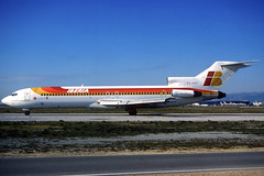 Iberia B727-256 EC-CFF BCN 14/02/1999