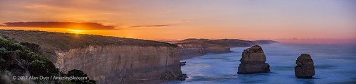 moonrise 12apostles twelveapostles victoria greatoceanroad nightscape australia coast twilight seacliffs panorama alberta canada