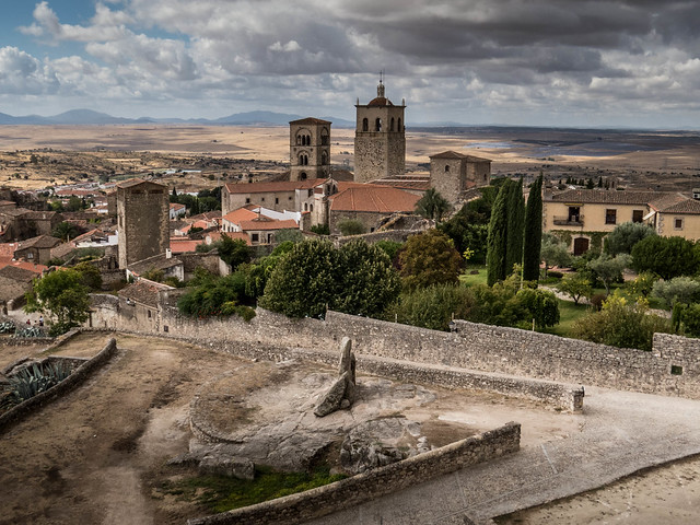 Trujillo, view from the Castle.