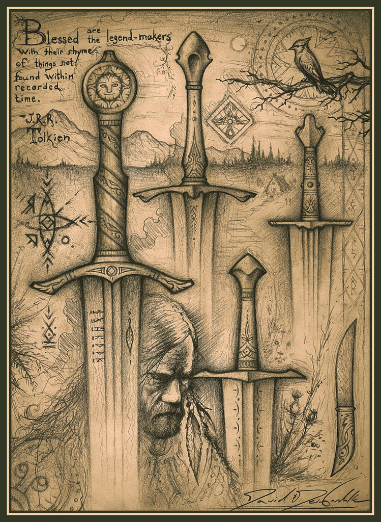 Tauremorna Black-Forest Swords | Sword drawing, Viking sword tattoo