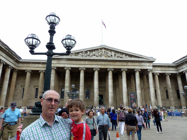 British Museum forecourt