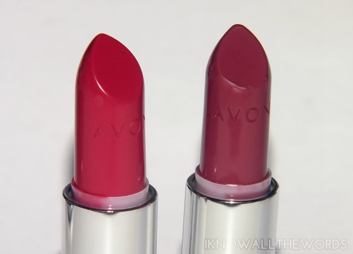 avon ultra colour matte lipstick - matte berry and matte amethyst  (2)