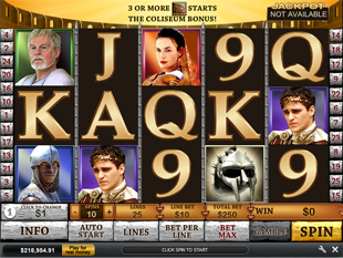 Gladiator Jackpot slot game online review