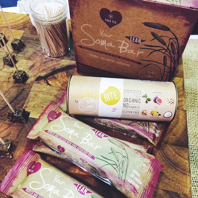 A final peek at worthwhile foodie stops around @vitalityshow!   3. @somaorganics - how did I not know about these bites? If you don't make your own this is a great alternative for on the go. The new bars are almost fructose free as well. #foodfind