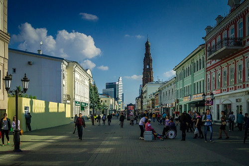 russia pedestrian kazan россия казань пешеходная улицабаумана baumanastreet