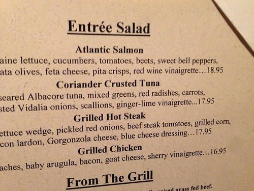Old Ebbit Grill menu