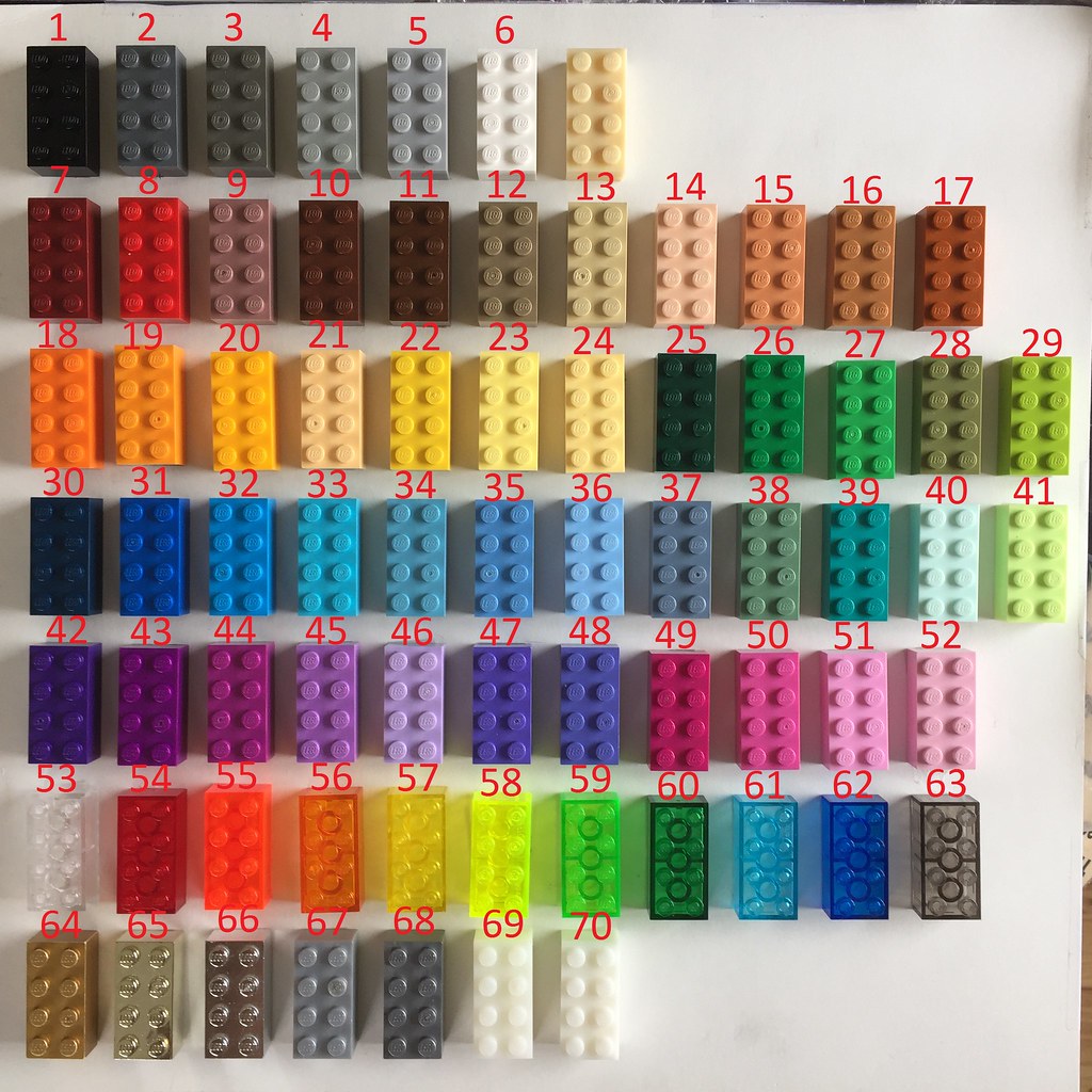 Printable Lego Color Chart Printable Templates