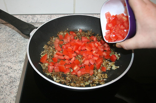 33 - Tomatenwürfel addieren / Add tomato dices