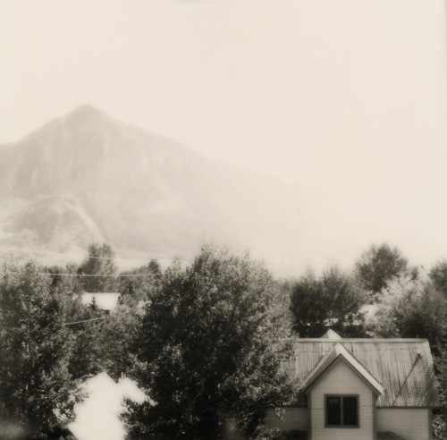 mountain film town colorado instant slr680 crestedbutte theimpossibleproject bw600gen2