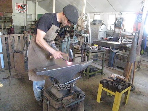 Blacksmith at Gordon Skagit Farms