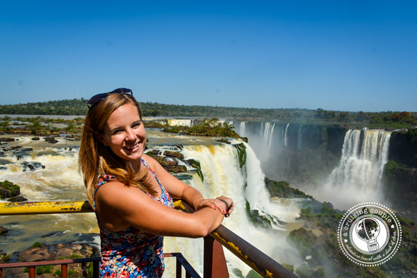 A Cruising Couple Iguazu Falls Brazil