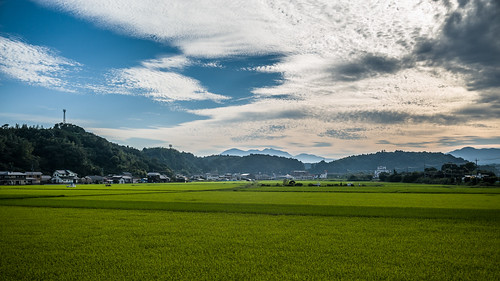 leica travel blue sunset cloud green japan 35mm f14 bluesky greenfield summilux asph kyushu m240 leicam