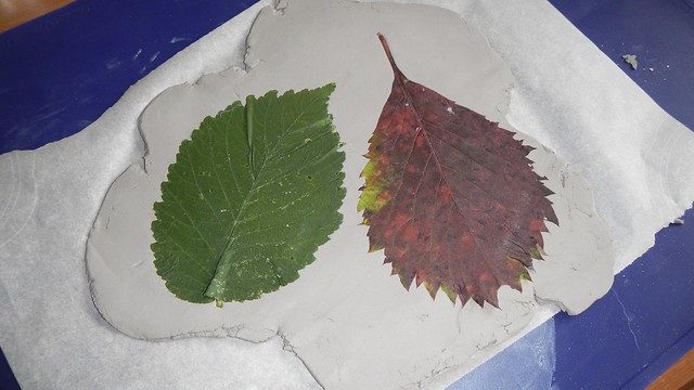 Clay Leaves 14