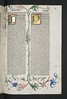 Illuminated and decorated page in Biblia latina