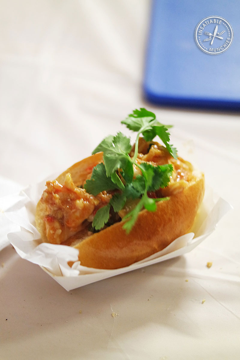 Singapore Chilli Lobster Roll