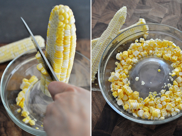 Cutting Corn Kernels