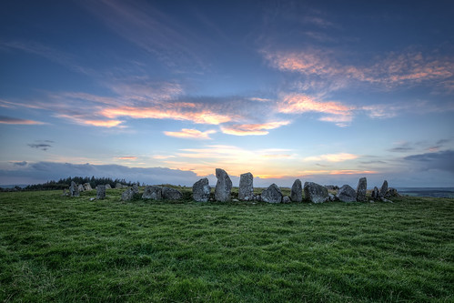 county blue ireland sunset red summer vacation sky irish sun tourism monument field rock stone set standing circle lens landscape photography countryside site ancient nikon worship rocks europe day photographer angle cloudy dusk stones side famous horizon country wide scenic landmark visit tourist eire historic clear national fox trust granite fields mystical hd druid colourful nikkor monuments gareth hdr donegal attraction pagan neolithic druids mythical tyrone wray beltany raphoe strabane 1024mm d5200 hdfox