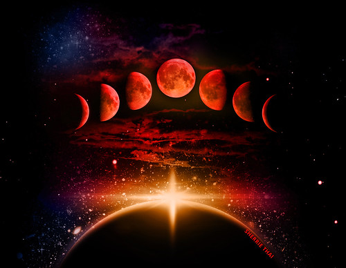 Blood Moon Phases