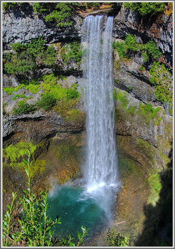blue canada pool vancouver waterfall bc falls hdr brandywine brittishcolumbia
