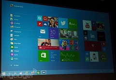 Стартовый экран Windows 10